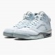 Dámské/Pánské Jordan 5 Retro Bluebird With Silver White DD9336-400 Jordan Boty