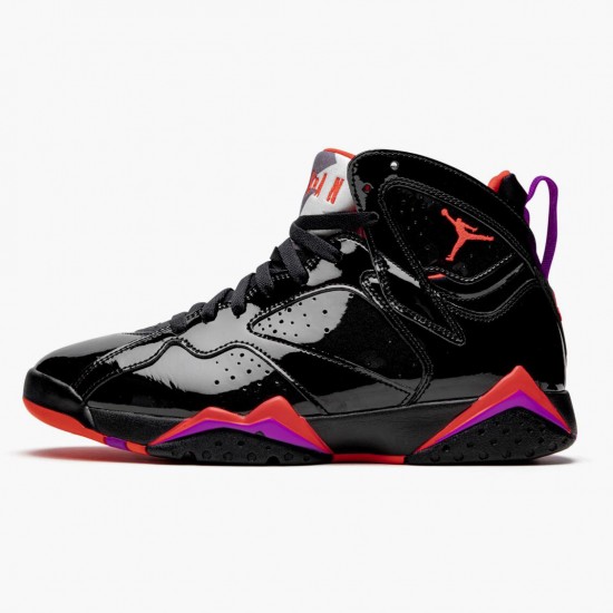 Dámské/Pánské Jordan 7 Retro Black Patent 313358-006 Jordan Boty