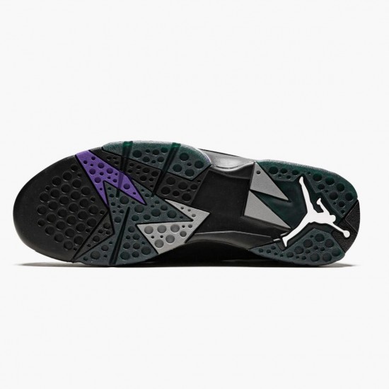 Pánské Jordan 7 Retro Ray Allen Black Fierce Purpler Dark Stee 304775-053 Jordan Boty