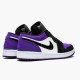 553558-125 Jordan 1 Low Court Purple Dámské A Pánské Boty