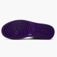 553558-125 Jordan 1 Low Court Purple Dámské A Pánské Boty