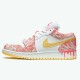 CW7104-601 Jordan 1 Low Paint Drip Dámské Boty