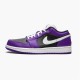 553558-501 Jordan 1 Low Court Purple Black Dámské A Pánské Boty