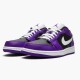 553558-501 Jordan 1 Low Court Purple Black Dámské A Pánské Boty