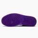 553558-501 Jordan 1 Low Court Purple Black Dámské A Pánské Boty