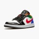 CZ4776-101 Jordan 1 Low Multi-Color Black Toe Dámské A Pánské Boty