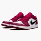 553558-604 Jordan 1 Low Noble Red Dámské A Pánské Boty