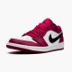 553558-604 Jordan 1 Low Noble Red Dámské A Pánské Boty