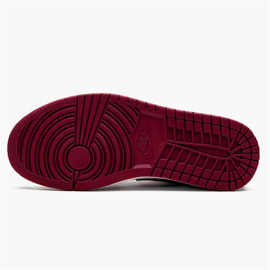 553558-604 Jordan 1 Low Noble Red Dámské A Pánské Boty