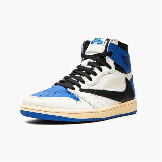 DH3227-105 Jordan 1 High OG SP Fragment x Travis Scott Dámské A Pánské Boty