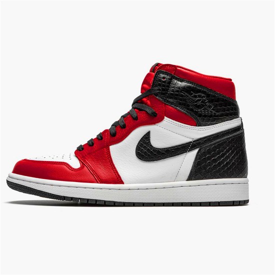 CD0461-601 Jordan 1 Retro High Satin Snake Chicago Dámské A Pánské Boty