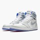 CK6637-104 Jordan 1 Retro High Zoom White Racer Blue Dámské A Pánské Boty