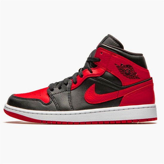 554724-074 Jordan 1 Mid Banned (2020) Dámské A Pánské Boty