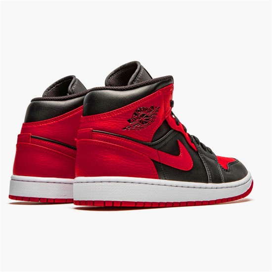 554724-074 Jordan 1 Mid Banned (2020) Dámské A Pánské Boty