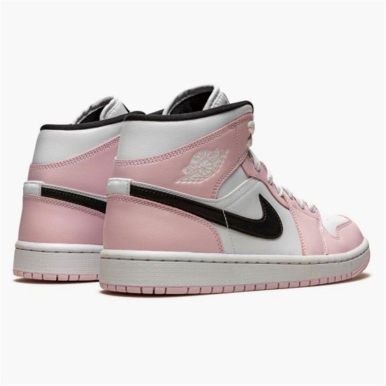 BQ6472-500 Jordan 1 Mid Barely Rose Dámské Boty