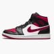 554724-066 Jordan 1 Mid Bred Toe Dámské A Pánské Boty