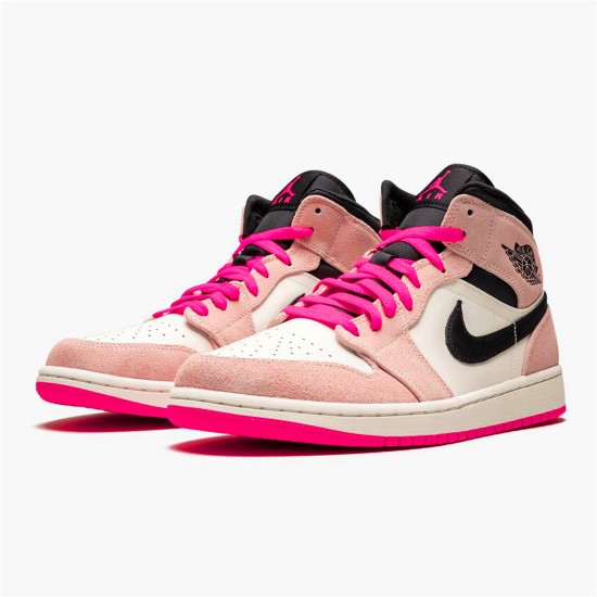 852542-801 Jordan 1 Mid Crimson Tint Dámské A Pánské Boty