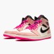 852542-801 Jordan 1 Mid Crimson Tint Dámské A Pánské Boty