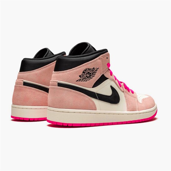 852542-801 Jordan 1 Mid Crimson Tint Dámské A Pánské Boty