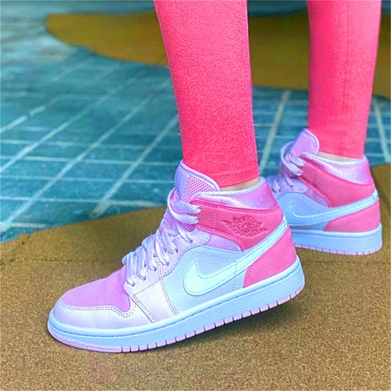 CW5379-600 Jordan 1 Mid Digital Pink Dámské Boty