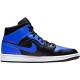 554724-077 Jordan 1 Mid Hyper Royal Tumbled Leather Dámské A Pánské Boty