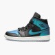 BQ6472-009 Jordan 1 Mid Iridescent Black Dámské A Pánské Boty