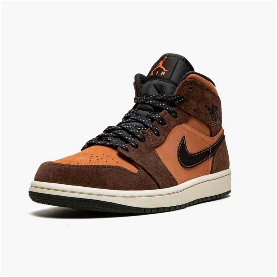 DC7294-200 Jordan 1 Mid SE Dark Chocolate Dámské A Pánské Boty