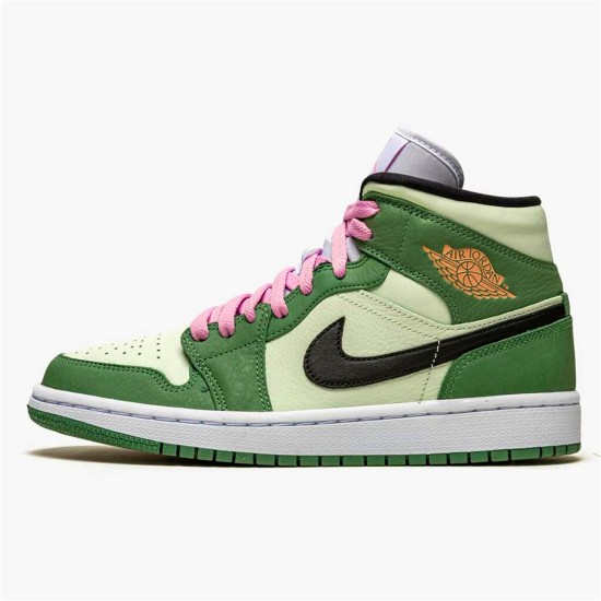 CZ0774-300 Jordan 1 Mid Dutch Green Dámské Boty