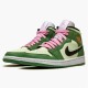 CZ0774-300 Jordan 1 Mid Dutch Green Dámské Boty