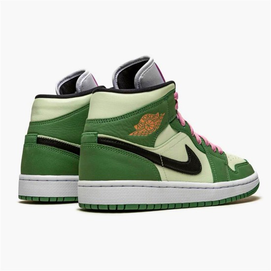 CZ0774-300 Jordan 1 Mid Dutch Green Dámské Boty