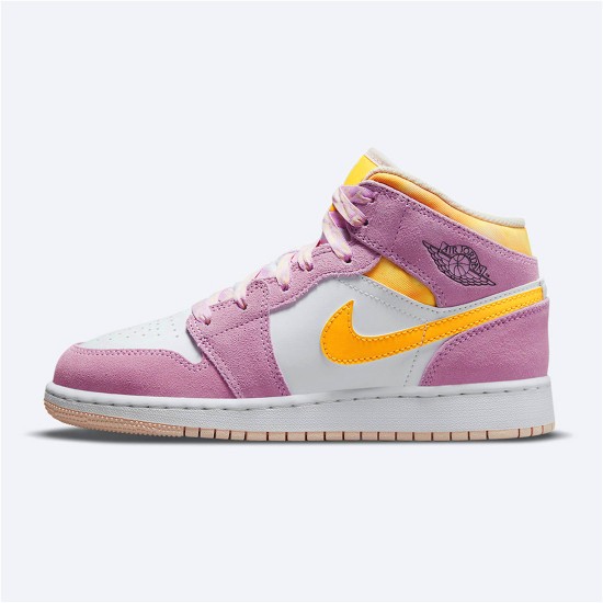 DC9517-600 Jordan 1 Mid SE Arctic Pink Dámské Boty