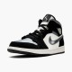 852542-011 Jordan 1 Mid Satin Grey Toe Dámské A Pánské Boty