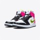 CZ9834-100 Jordan 1 Mid White Black Cyber Pink Dámské A Pánské Boty