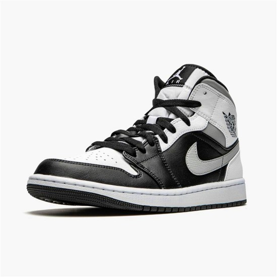 554724-073 Jordan 1 Mid White Shadow Dámské A Pánské Boty