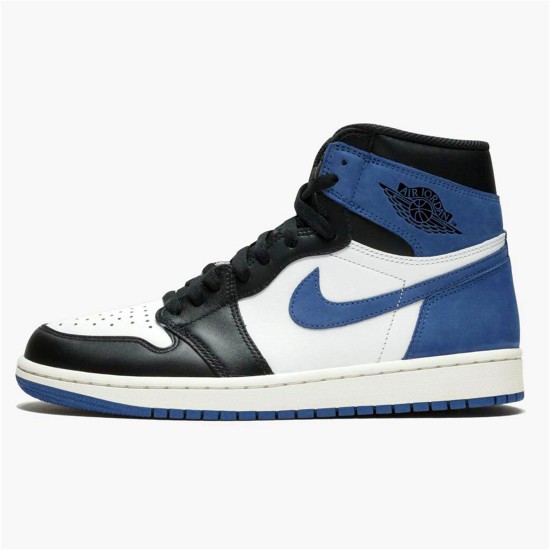 555088-115 Jordan 1 Retro High Blue Moon Dámské A Pánské Boty