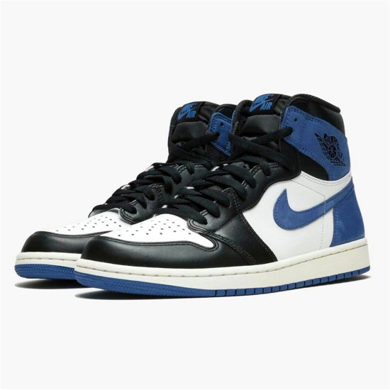 555088-115 Jordan 1 Retro High Blue Moon Dámské A Pánské Boty