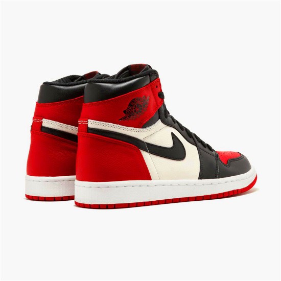 555088-610 Jordan 1 Retro High Bred Toe Dámské A Pánské Boty