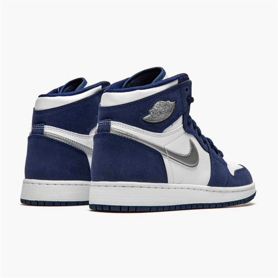 DC1788-100 Jordan 1 Retro High COJP Midnight Navy (2020) Dámské A Pánské Boty