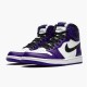 555088-500 Jordan 1 Retro High Court Purple White Dámské A Pánské Boty