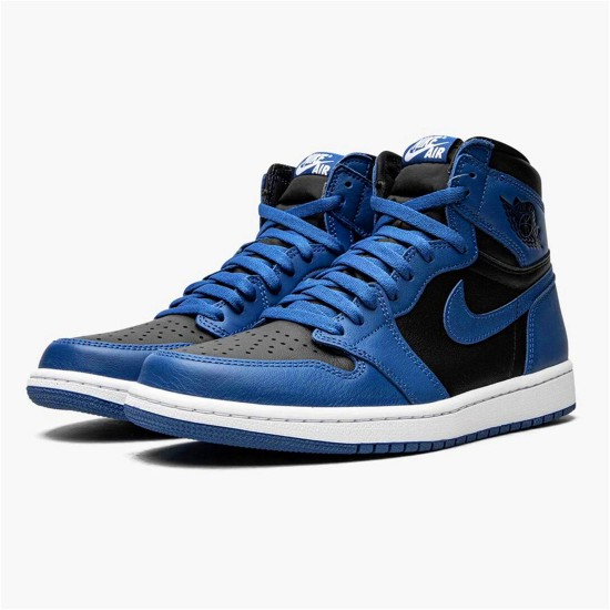 555088-404 Jordan 1 Retro High OG Dark Marina Blue Dámské A Pánské Boty