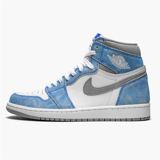 555088-402 Jordan 1 Retro High OG Hyper Royal Dámské A Pánské Boty