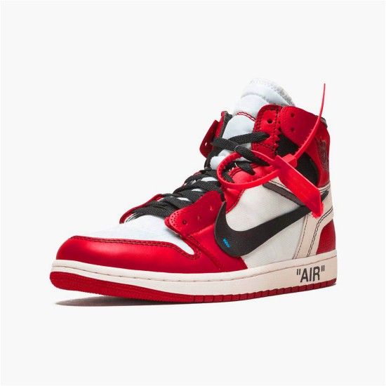 AA3834-101 Jordan 1 Retro High Off-White Chicago Dámské A Pánské Boty