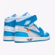 AQ0818-148 Jordan 1 Retro High Off-White University Blue Dámské A Pánské Boty