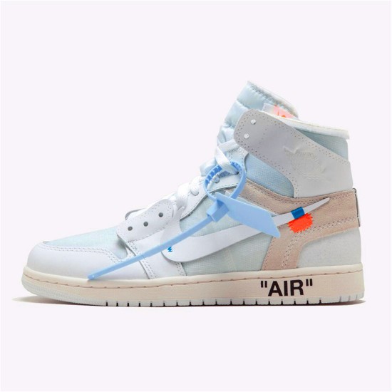 AQ0818-100 Jordan 1 Retro High Off-White White Pánské Boty