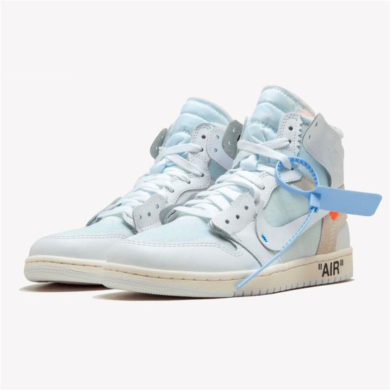 AQ0818-100 Jordan 1 Retro High Off-White White Pánské Boty