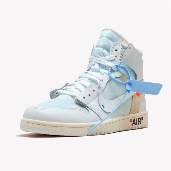 AQ0818-100 Jordan 1 Retro High Off-White White Pánské Boty