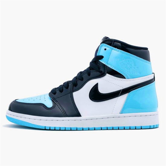 CD0461-401 Jordan 1 Retro High UNC Patent Dámské A Pánské Boty