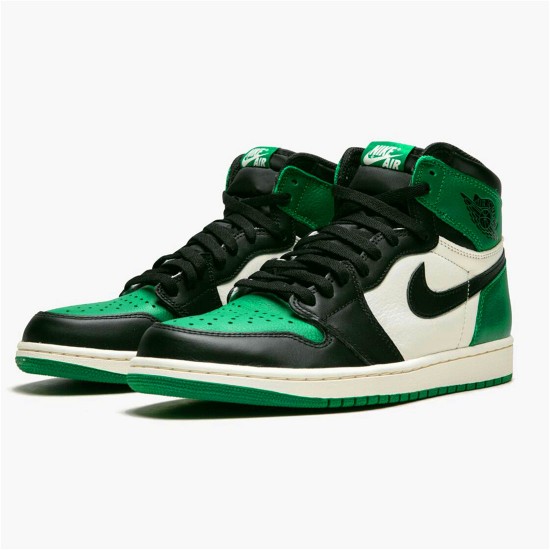 555088-302 Jordan 1 Retro High Pine Green Dámské A Pánské Boty