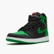 555088-030 Jordan 1 Retro High Pine Green Black Dámské A Pánské Boty