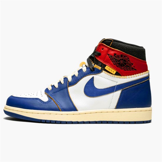 BV1300-146 Jordan 1 Retro High Union Los Angeles Blue Toe Pánské Boty